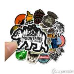 Segatud kleepsud Mixed stickers travel