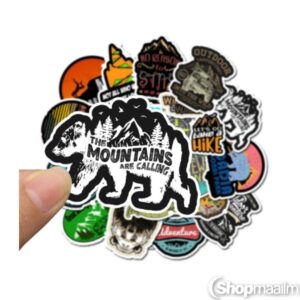 Segatud kleepsud Mixed stickers travel