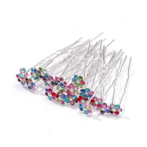 Juuksenõel Multicolor flower hair pin