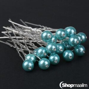 Juuksenõel Pearl hair pin blue