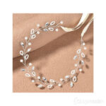 Juukseklamber Pearl leaf branch