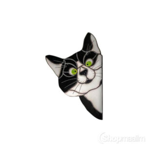 Dekoratiivkleebis Peeping cat 2