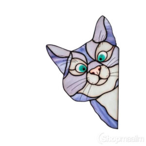 Dekoratiivkleebis Peeping cat 4