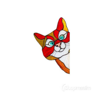 Dekoratiivkleebis Peeping cat 5