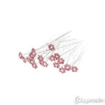 Juuksenõel Pink flower hair pin