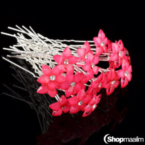 Juuksenõel Pink flower hair pin 2