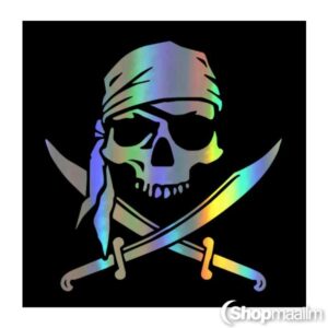 Autokleeps Pirate sticker