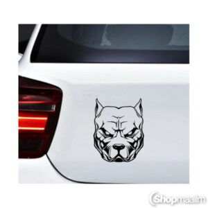 Autokleeps Pitbull sticker black