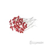 Juuksenõel Red butterfly hair pin