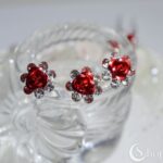 Juuksenõel Red rose hair pin