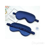 Unemask Silk eye mask blue
