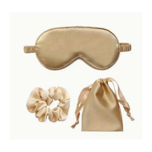 Unemask Silk eye mask gold set