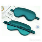 Unemask Silk eye mask green 2