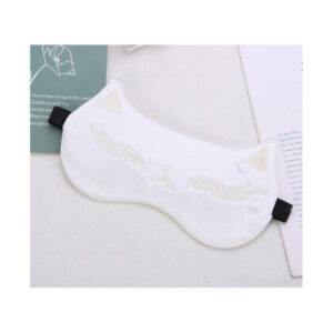 Unemask Silk eye mask white 2