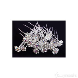 Juuksenõel Silver flower hair pin