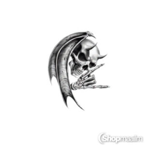 Autokleeps Skull car sticker
