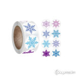 Kleepsud Snowflake label