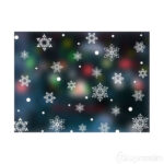 Dekoratiivkleebis Snowflake stickers white