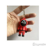 Võtmehoidja Squid Game keychain triangle 3