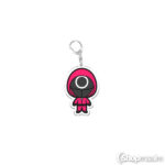 Võtmehoidja Squid Game keychain round