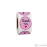 Kleepsud Thank you label 15