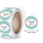 Kleepsud Thank you label 18