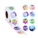 Kleepsud Thank you label multicolor