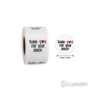 Kleepsud Thank you label 7