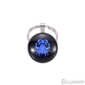 Tähemärgiga võtmehoidja Vähk keychain