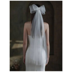 Loor Wedding veil bow 4