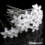 Juuksenõel White flower hair pin 1