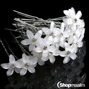 Juuksenõel White flower hair pin 1