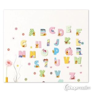 Dekoratiivkleebis Winnie the Pooh alphabet