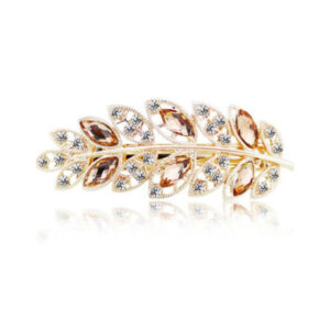 Juukseklamber Yellow leaf barrette