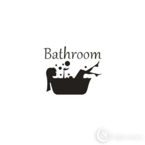 Dekoratiivkleebis Bathroom sticker