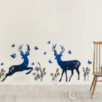 Dekoratiivkleebis Blue deer