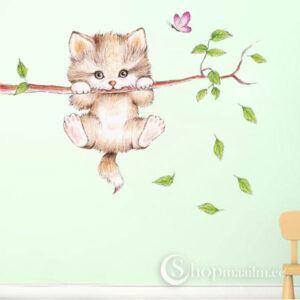 Dekoratiivkleebis Kitten sticker