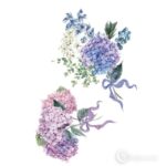 Dekoratiivkleebis Little flower sticker 2