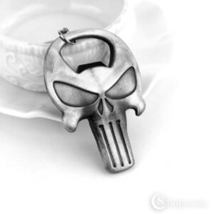 Võtmehoidja pudeliavaja Punisher bottle opener