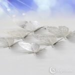 3D liblikad Silver butterflies 4