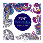 Värviraamat Zen mandalas