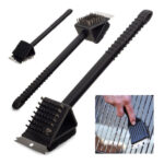 Grillipuhastushari 3-in-1 scraper brush for the grill