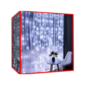 Valguskett 300 LED light curtain - cold white