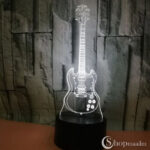 3D lamp 3D lamp guitar