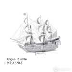 Metallkonstruktor 3D metal puzzle ship