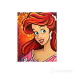 Teemanditikand / mosaiik-pilt 5d Mermaid princess