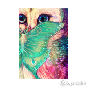 Teemanditikand / mosaiik-pilt 5D cat butterfly
