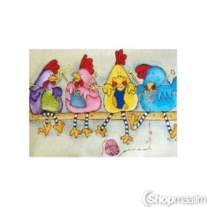 Teemanditikand / mosaiik-pilt 5D chickens