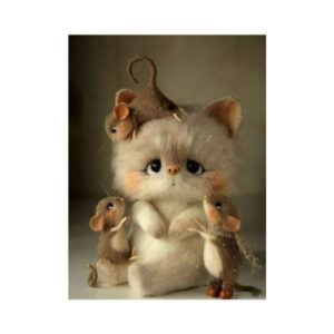 Teemanditikand / mosaiik-pilt 5d cute mouse