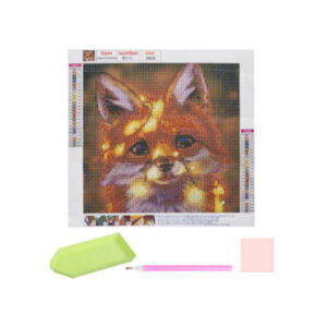 Teemanditikand / mosaiik-pilt 5d diamond fox